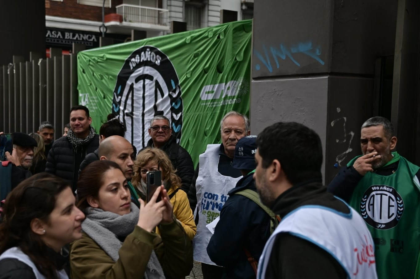 ATE se movilizó en todo el país contra el ajuste y desguace del Estado