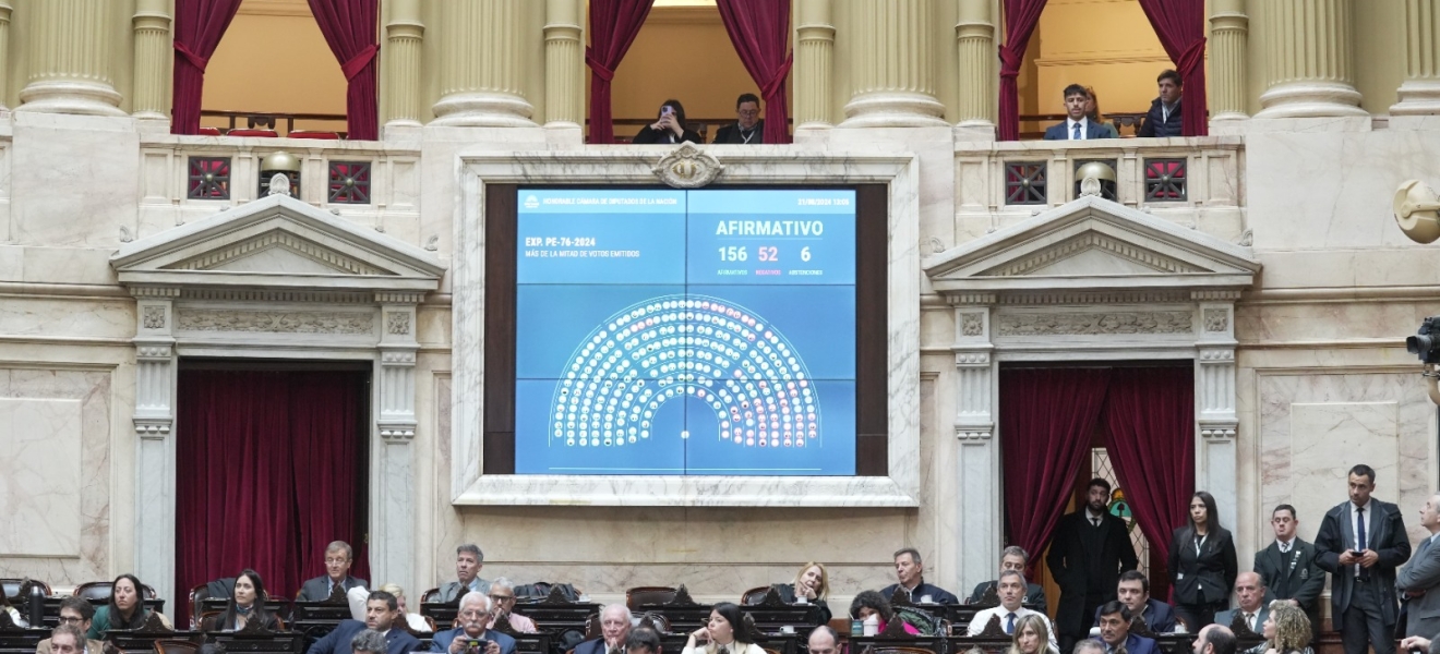 (((video))) Diputados rechazó el DNU del Gobierno nacional sobre gastos reservados de la SIDE