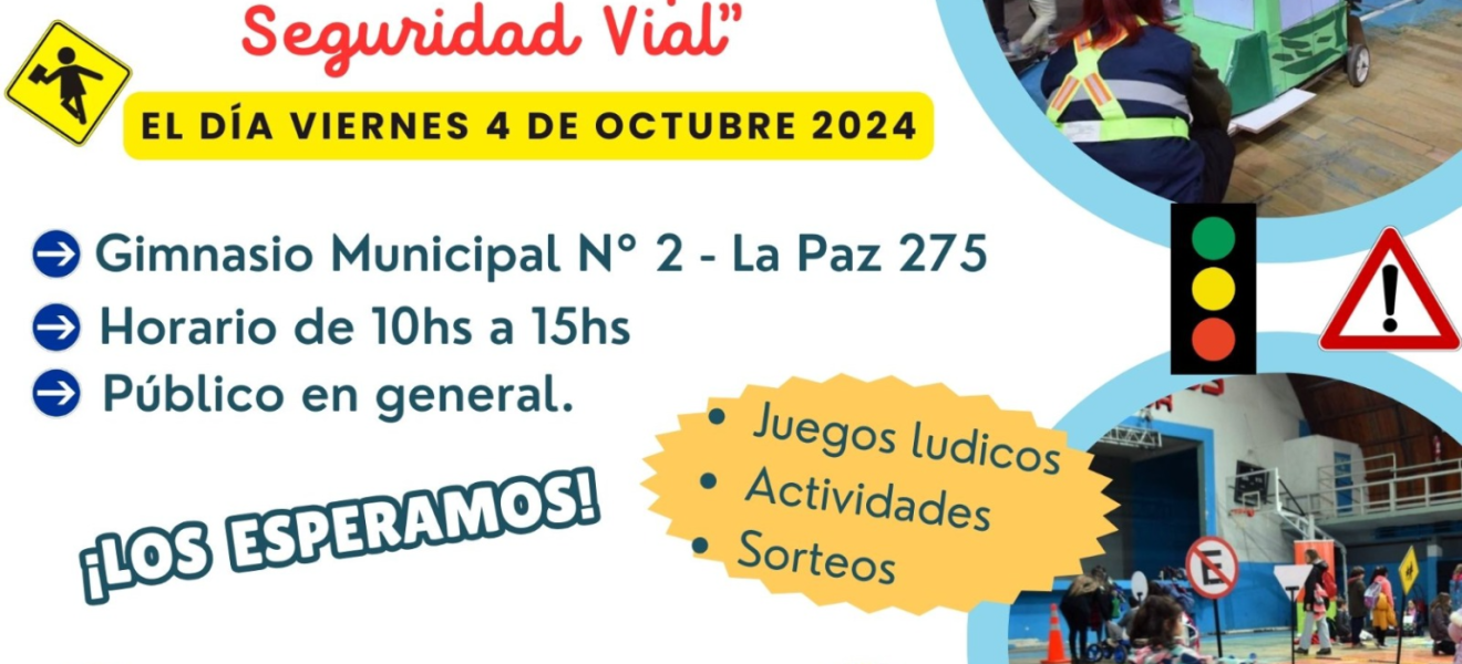 Municipio de Bariloche invita a la Jornada Educar para la Seguridad Vial