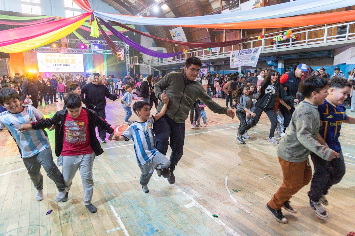 Bariloche: gran festejo del Día de la Niñez del Sindicato Gastronómico