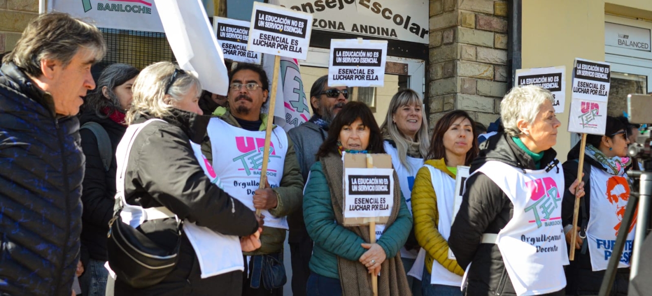 Río Negro: Paros zonales contra el autoritarismo y por la educación pública