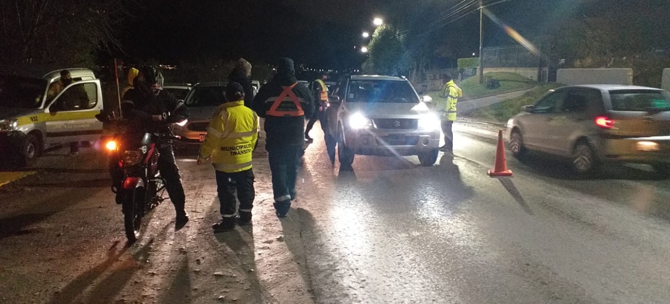 Tránsito realizó controles este viernes en Bariloche