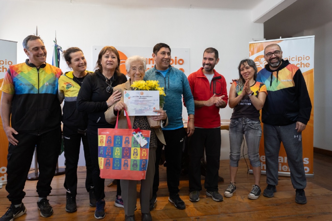 Reconocimiento en Bariloche a las personas mayores que participan de las Actividades Municipales