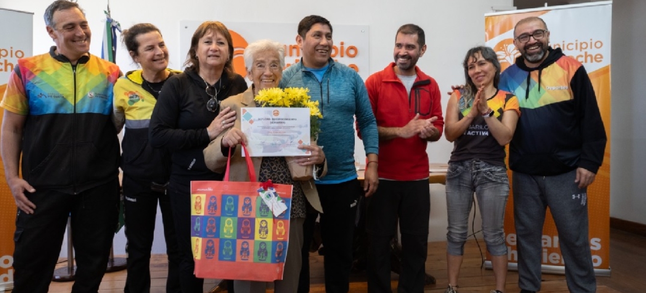 Reconocimiento en Bariloche a las personas mayores que participan de las Actividades Municipales