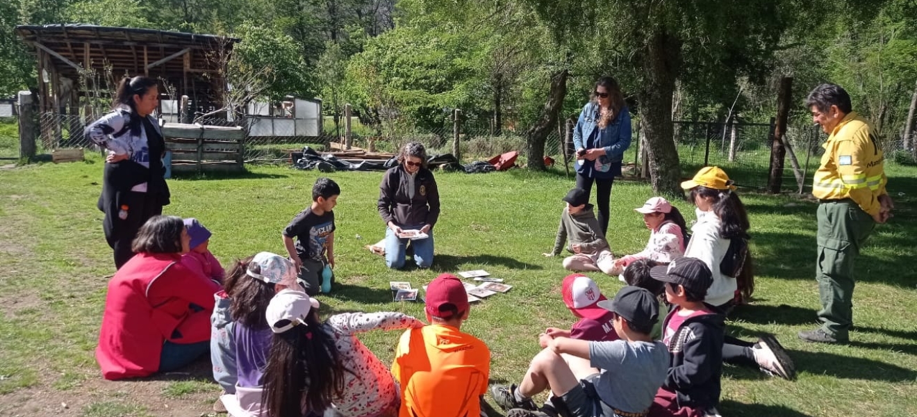 Bariloche: Finaliza con éxito la campaña escolar de prevención de incendios 