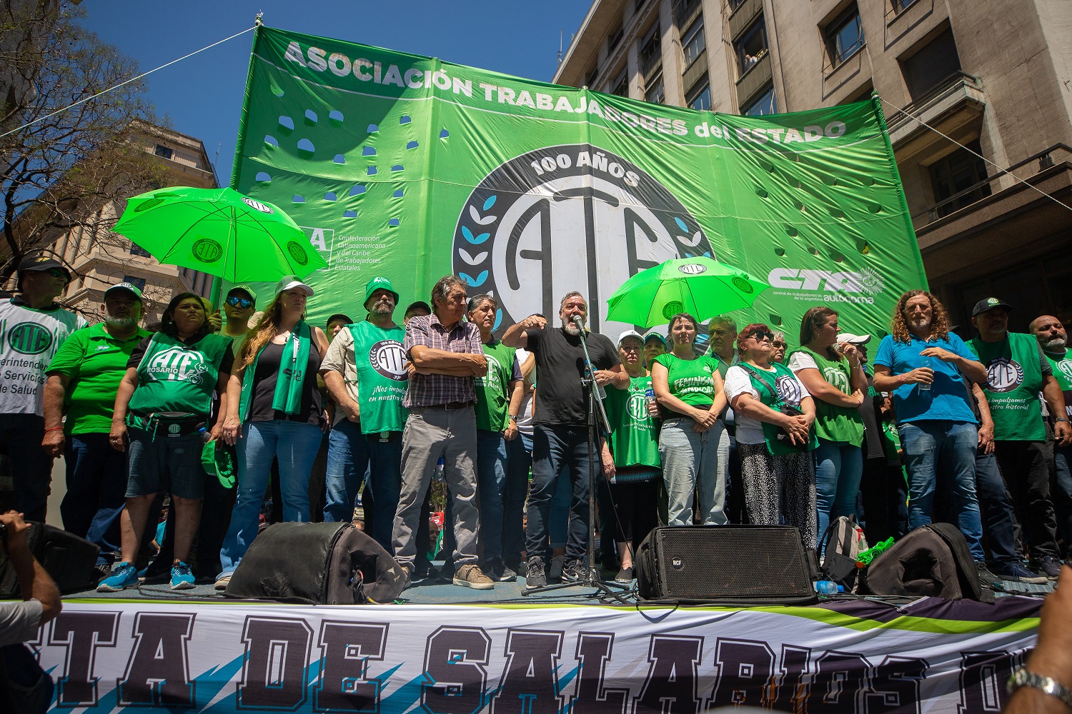 ATE convoca a protestas para este jueves y evalúa una nueva huelga general