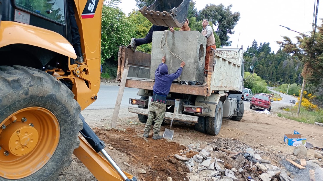 Transformando Bariloche: Limpieza y entubamiento de pluviales