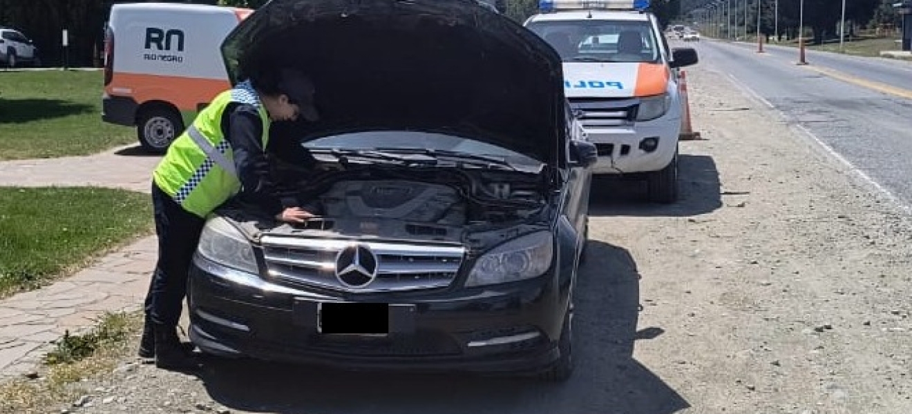 Bariloche: secuestran un Mercedes Benz que era buscado por la Policía de Córdoba 