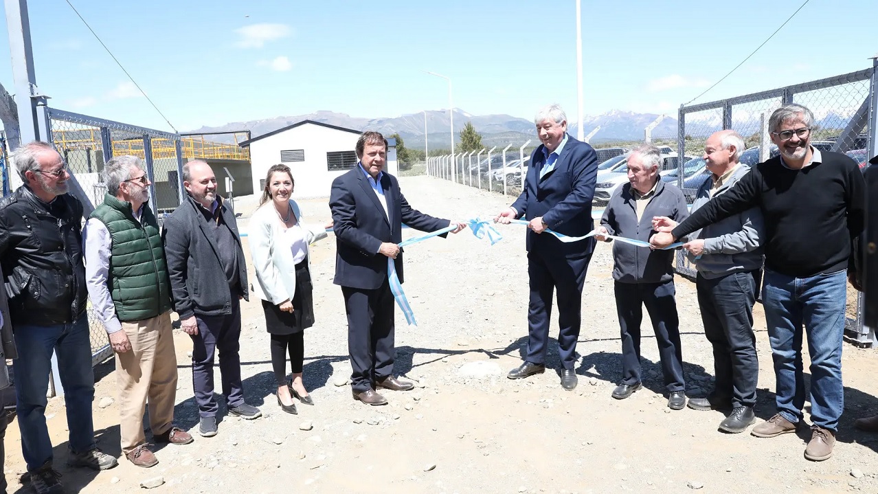 El gobernador de Rio Negro inauguró la planta depuradora de líquidos cloacales del PITBA