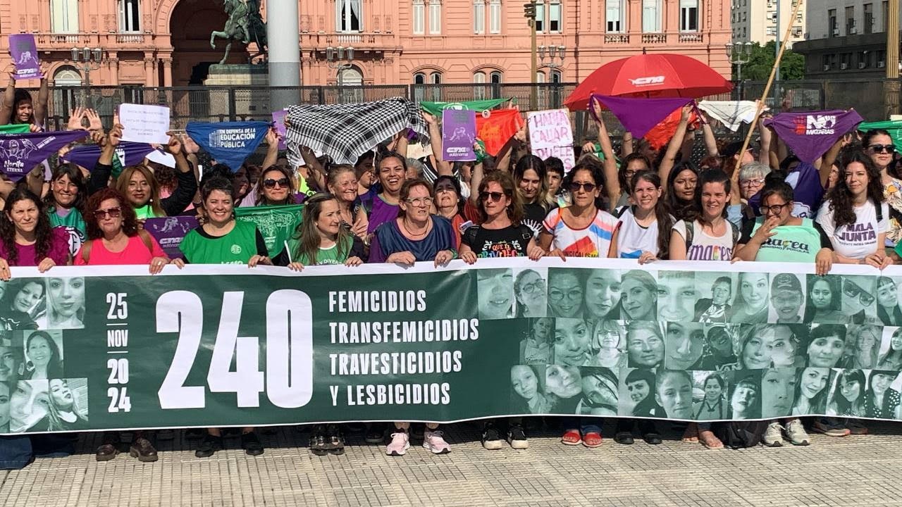 La CTA movilizó en todo el país en el Día Internacional de Lucha Contra las Violencias