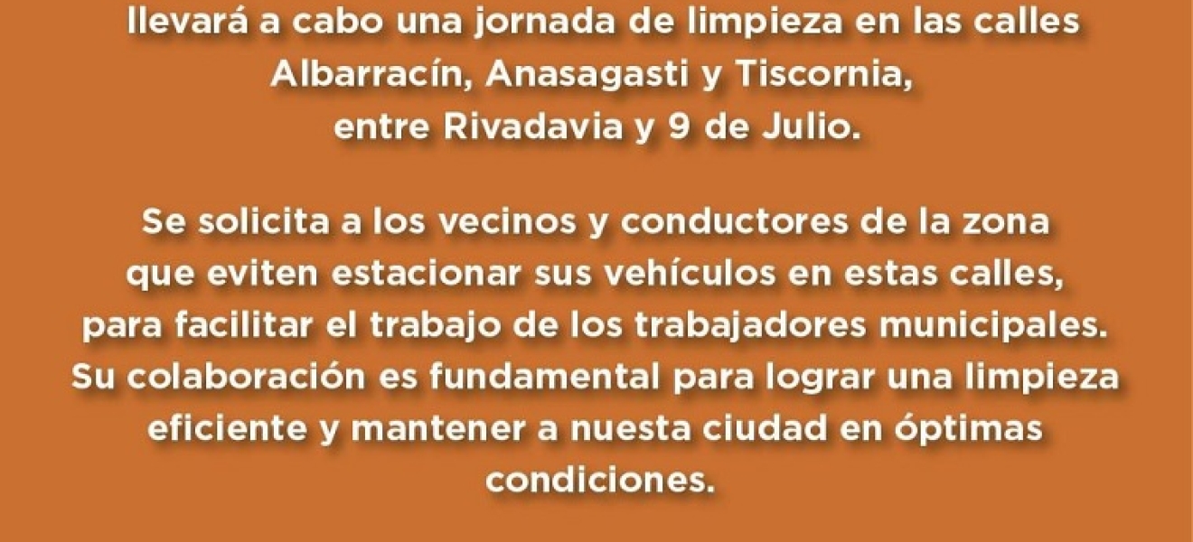 Habrá una jornada de limpieza este sábado en barrios del centro de Bariloche