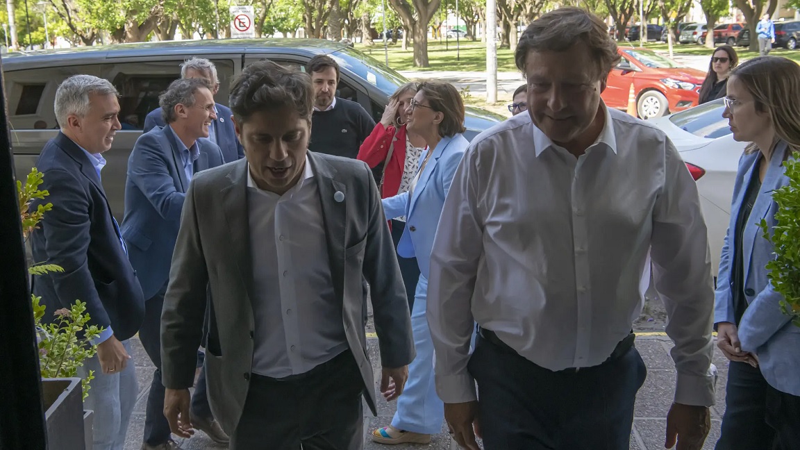 Weretilneck recibió al gobernador Kicillof en Viedma