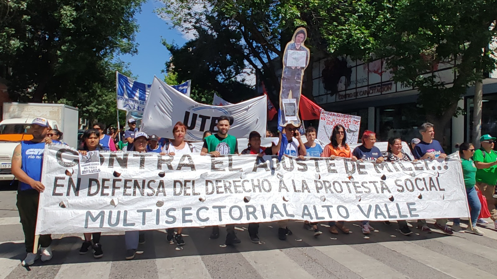 La CTA Río Negro repudió las políticas de hambre del Gobierno de Milei