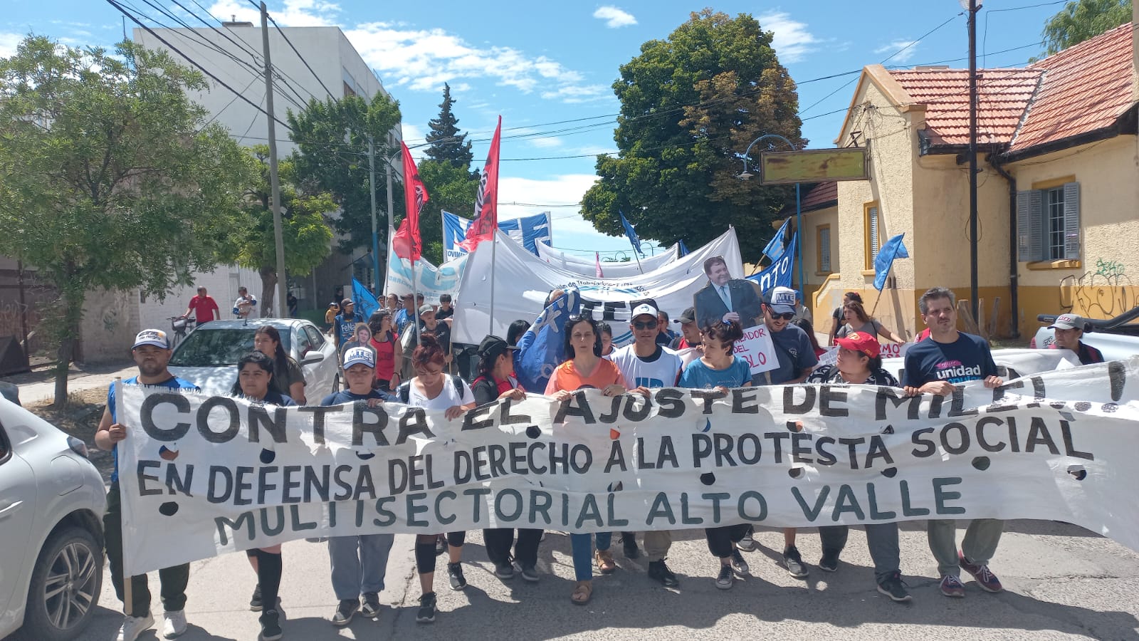 (((video))) Paro y acciones regionales del gremio docente en Río Negro