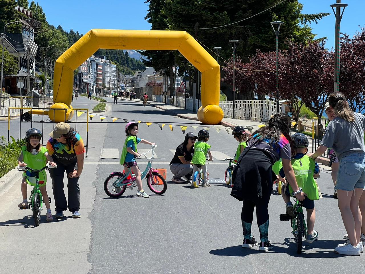 Este sábado se lanzó el programa Biciescuelas en Bariloche