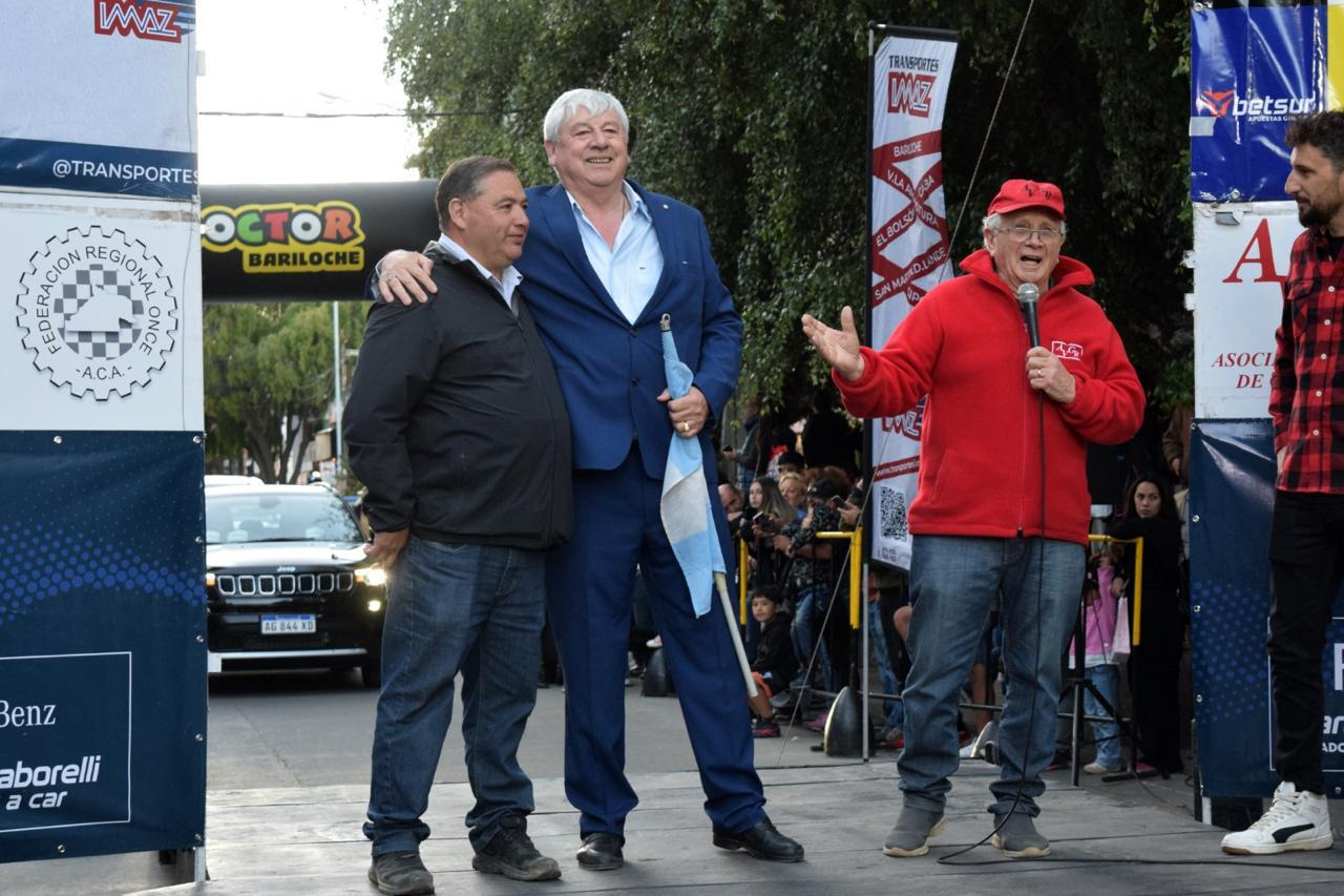 Se puso en marcha el Rally de Bariloche con más de 70 autos