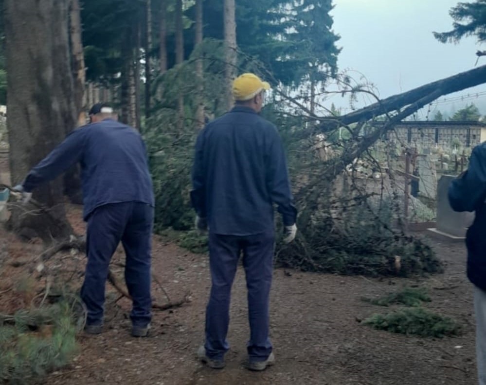 El Municipio de Bariloche mejora las instalaciones del Cementerio