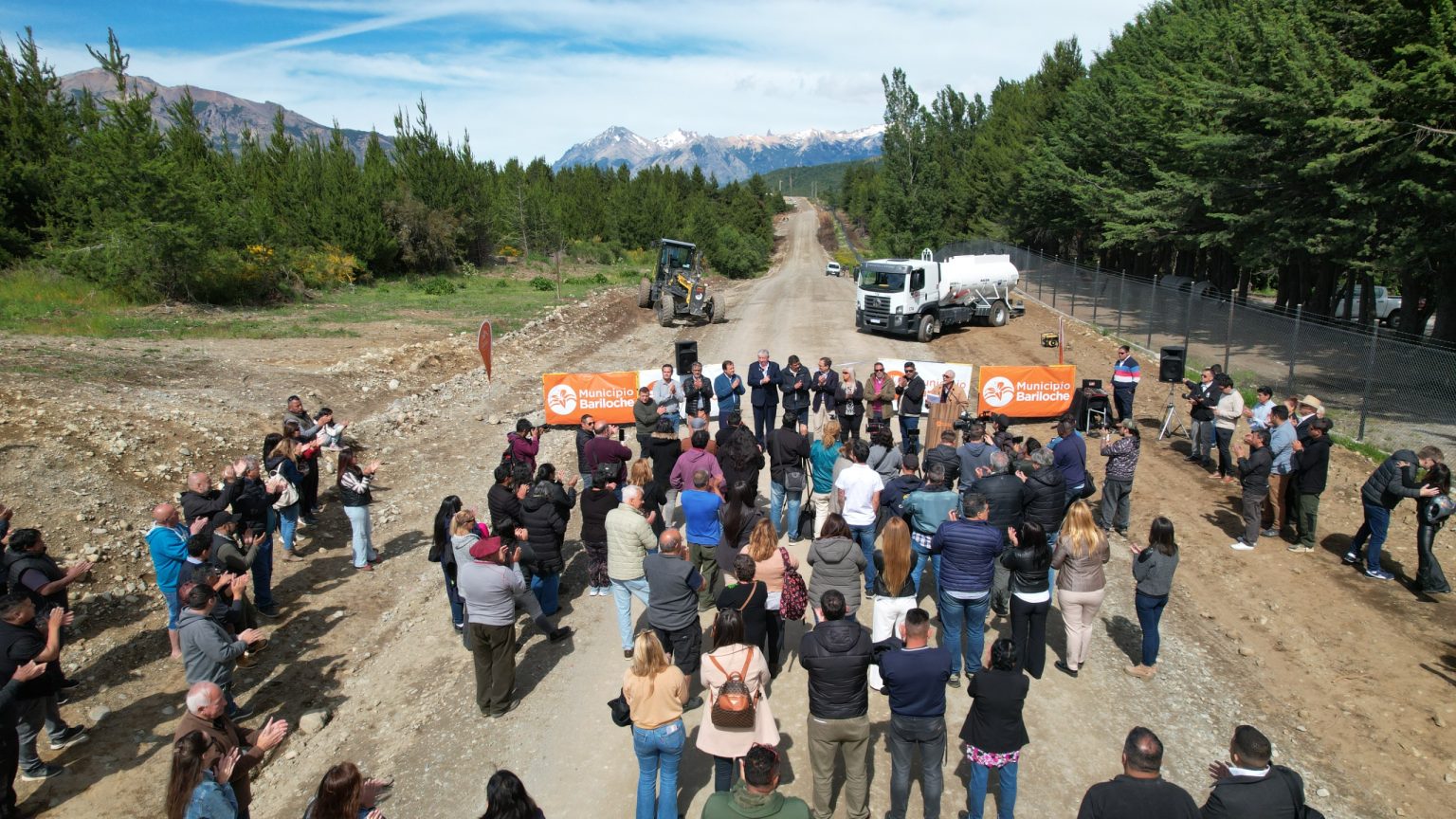 El municipio de Bariloche inauguró la calle Cacique Prayel