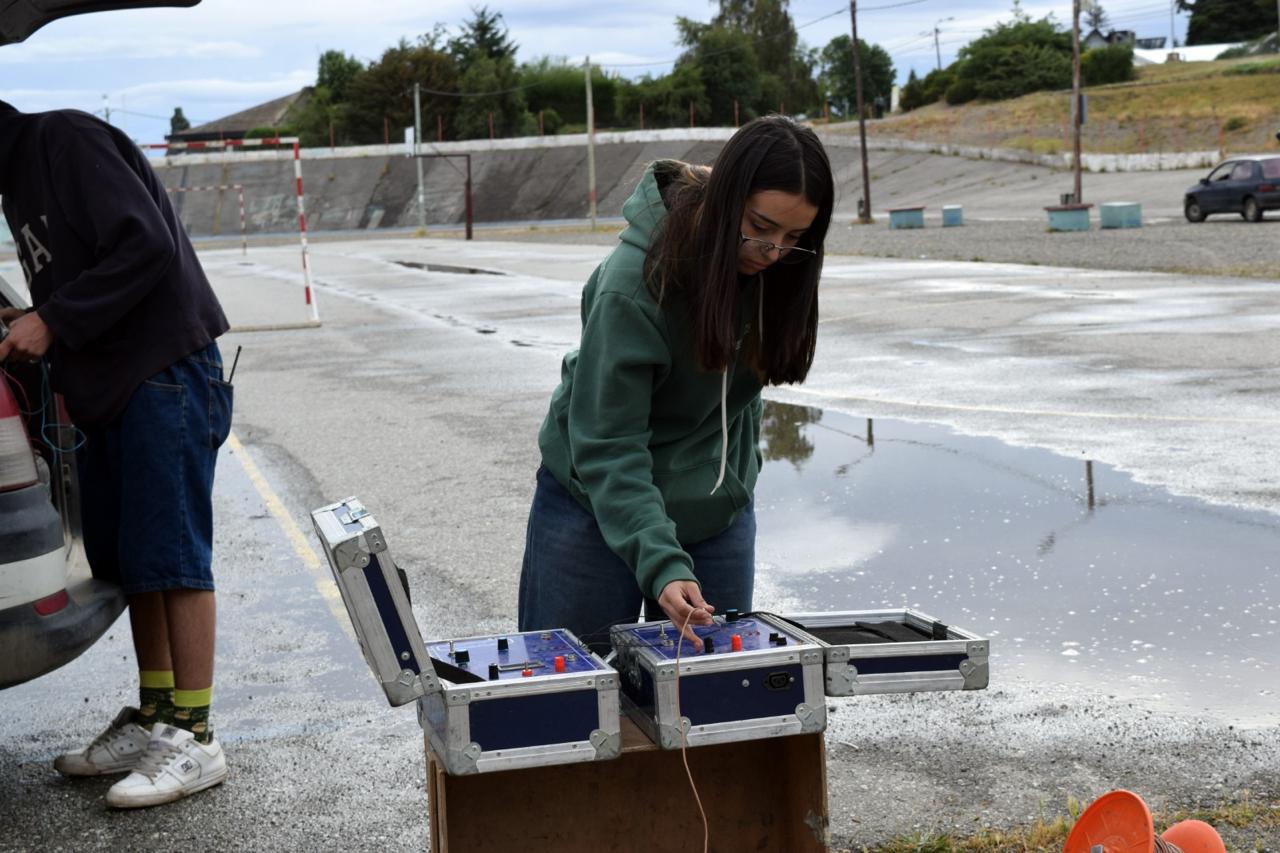 Estudios preliminares en el Velódromo de Bariloche