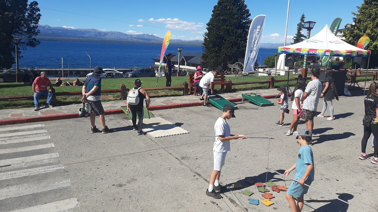 Bariloche se mueve: inauguraron la Plaza Recreativa en el Centro Cívico