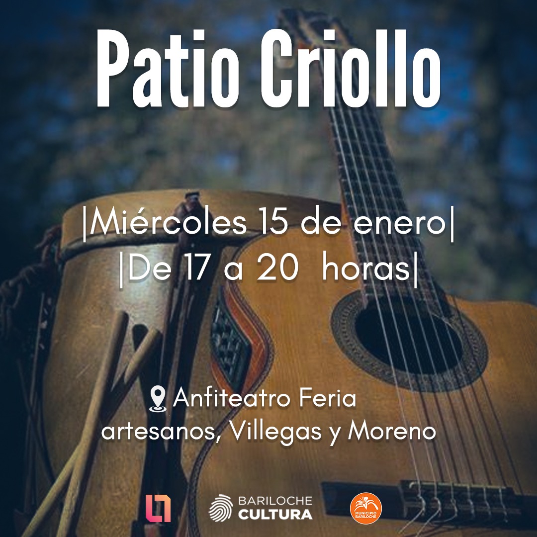 Patio Criollo en el anfiteatro de Bariloche