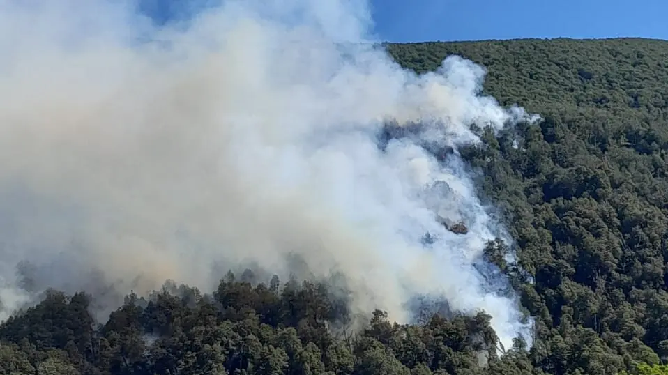 SPLIF continúa con trabajo permanente en el Incendio Los Manzanos