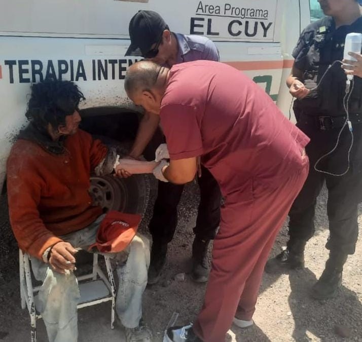 Encontraron a un hombre que era buscado por su familia en El Cuy