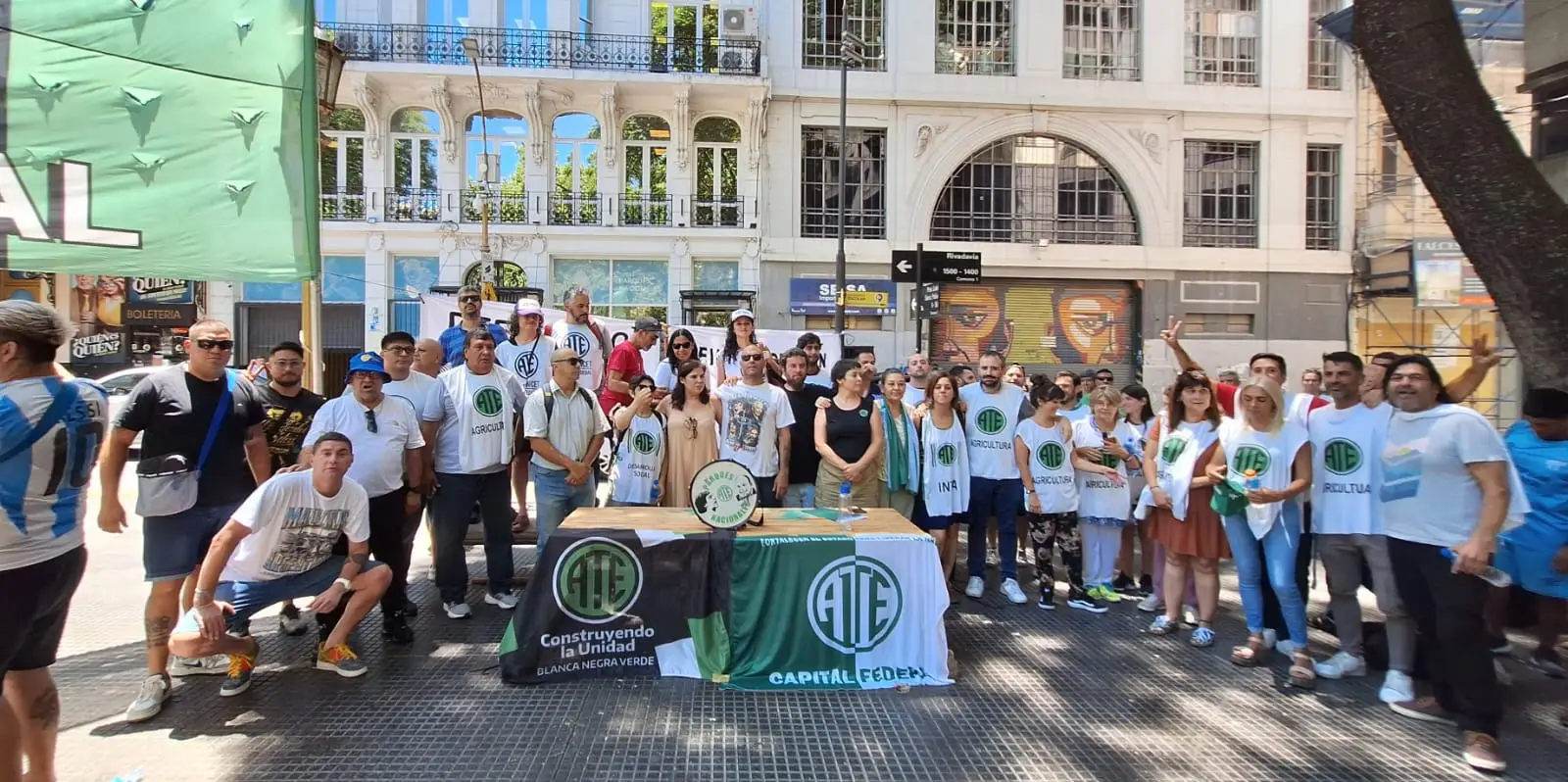 ATE protestó contra los despidos en Parques Nacionales