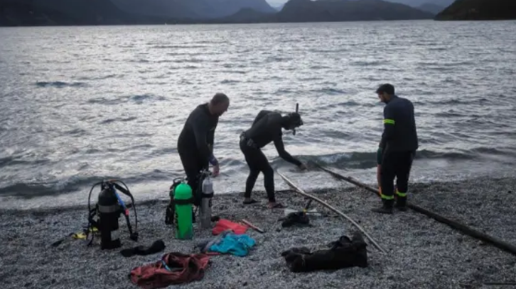 ARSA realizó un operativo con apoyo de buzos en el Lago Moreno de Bariloche