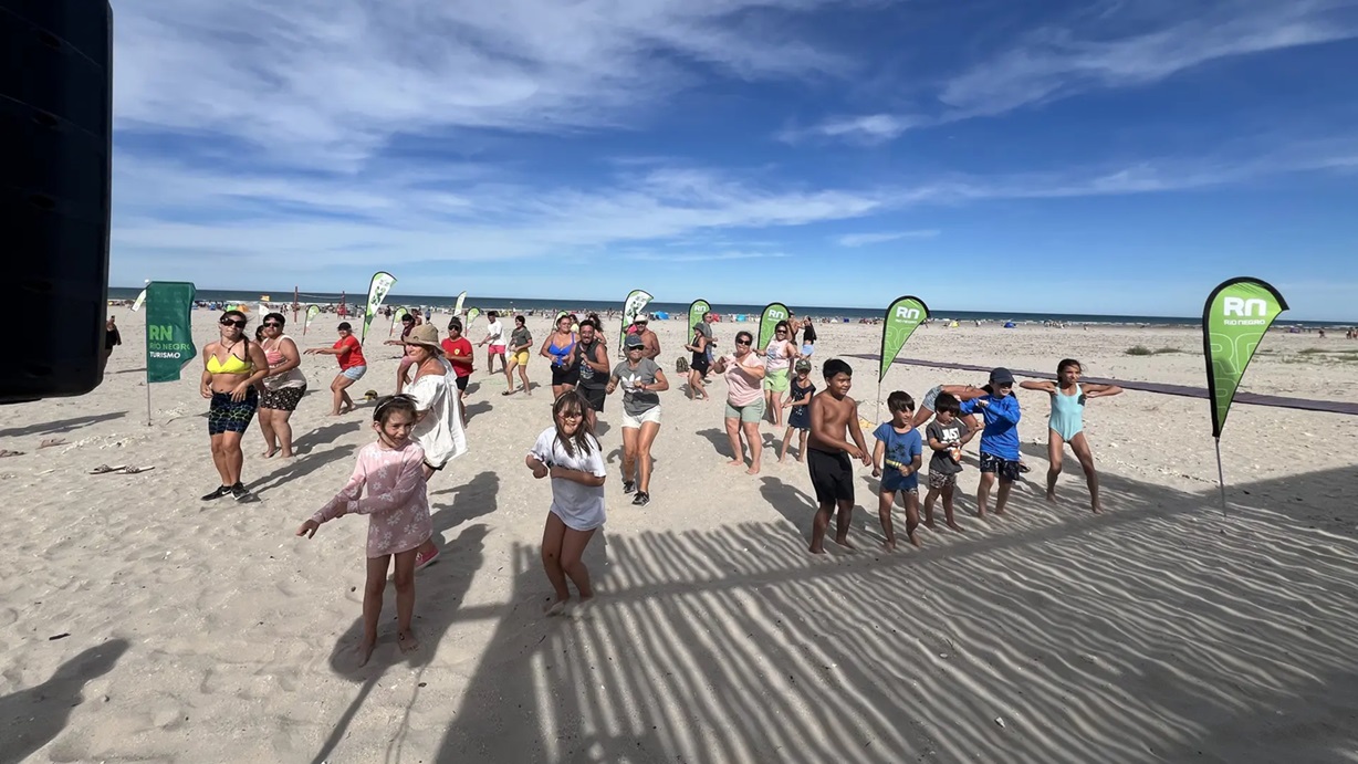 (((video))) El verano rionegrino también se disfruta en Playas Doradas