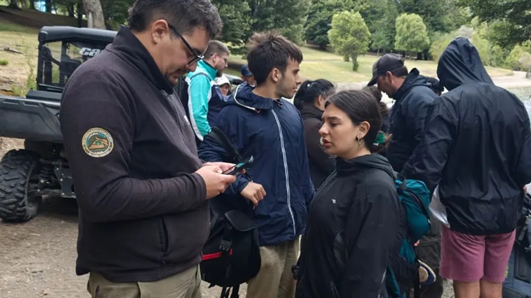 Bolsón: Exitoso operativo de evacuación de turistas que estaban en la montaña