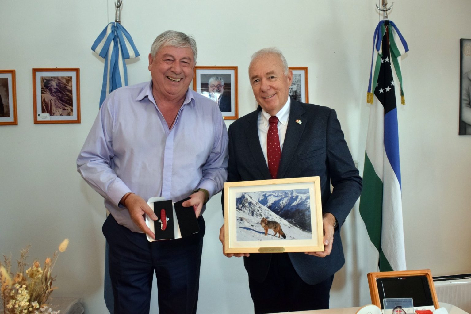 El intendente de Bariloche recibió al embajador de Suiza