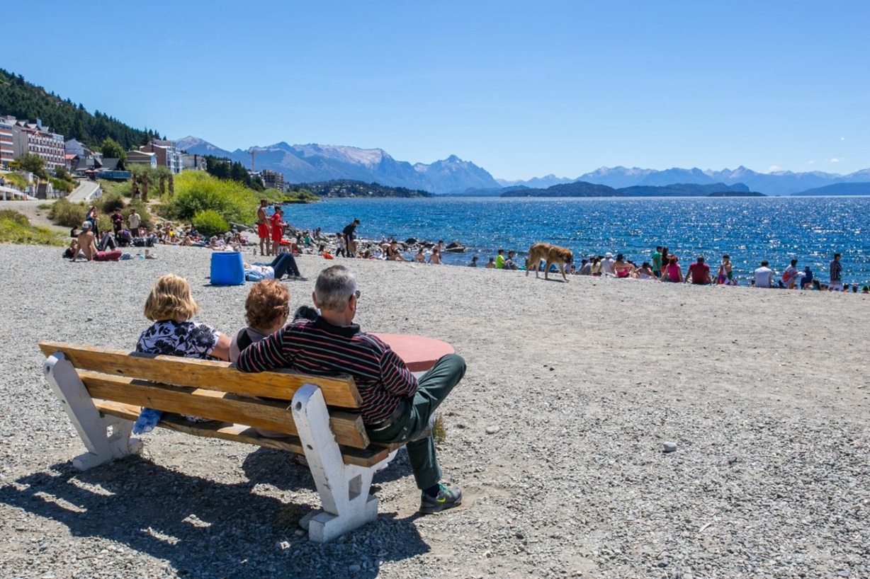 Bariloche vive una temporada con una gran cantidad de turistas