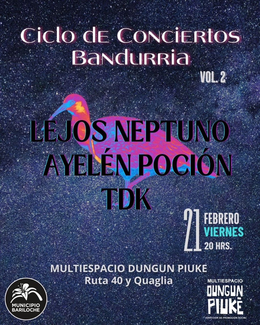 2° encuentro del Ciclo Bandurria en Bariloche