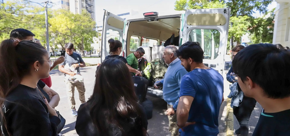 (((video))) Río Negro continúa facilitando el regreso de estudiantes desde Bahía Blanca