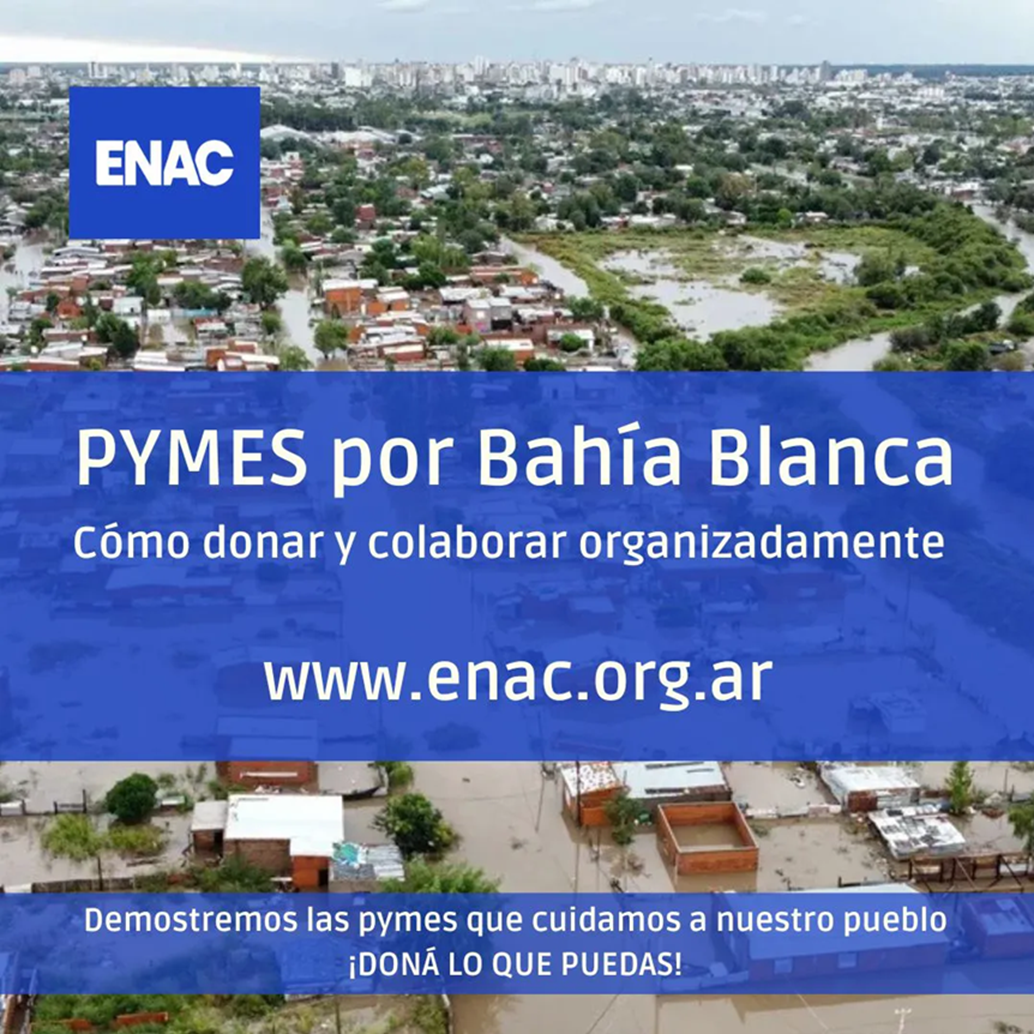 Llamado solidario a las PYMES del país por Bahía Blanca