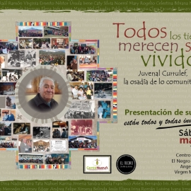 Presentación del libro: Todos los tiempos merecen ser vividos sobre Juvenal Currulef