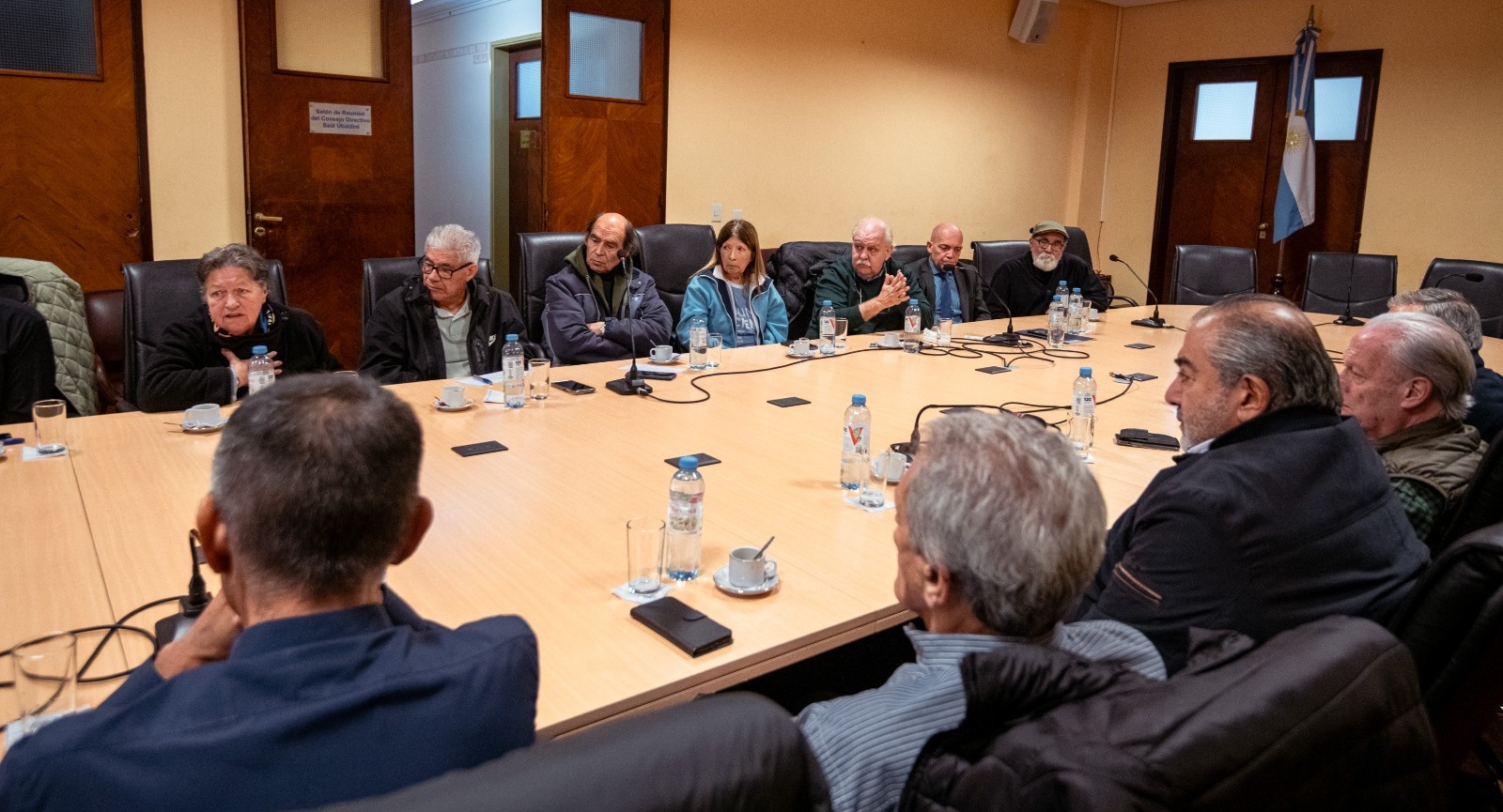 Los jubilados de los miércoles se reunieron con la CGT