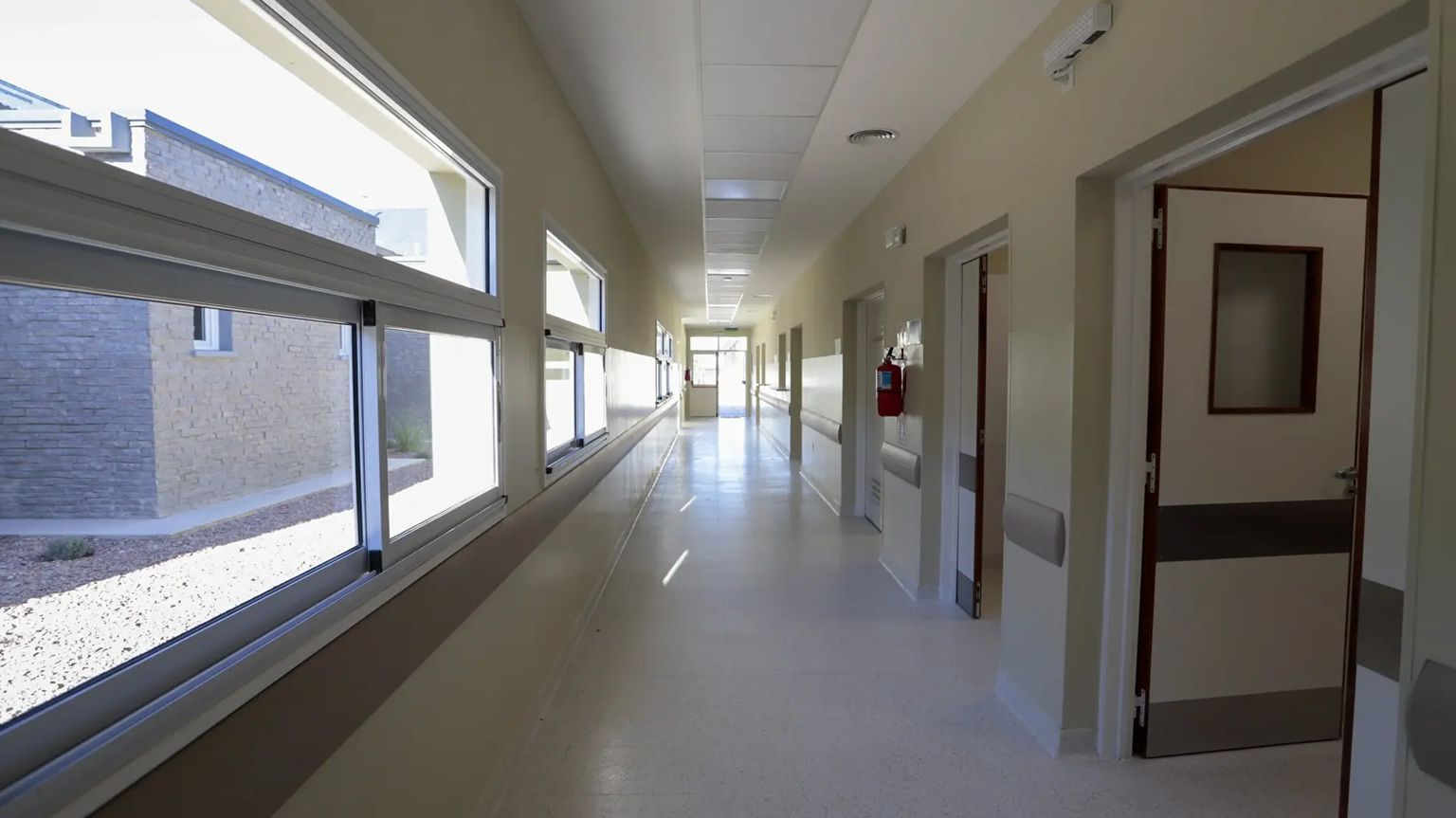 El hospital de Maquinchao se equipa para inaugurar su ampliación