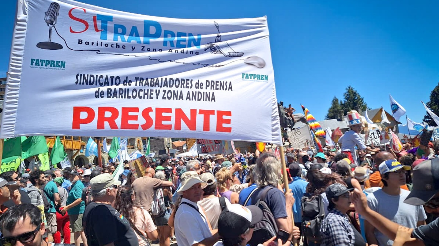 El Sindicato de Prensa de Bariloche se suma a las acciones en el marco del Paro General