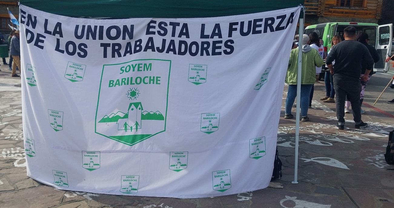 El Soyem Bariloche rechaza los dichos del vicejefe de Gabinete por la retención de sueldos