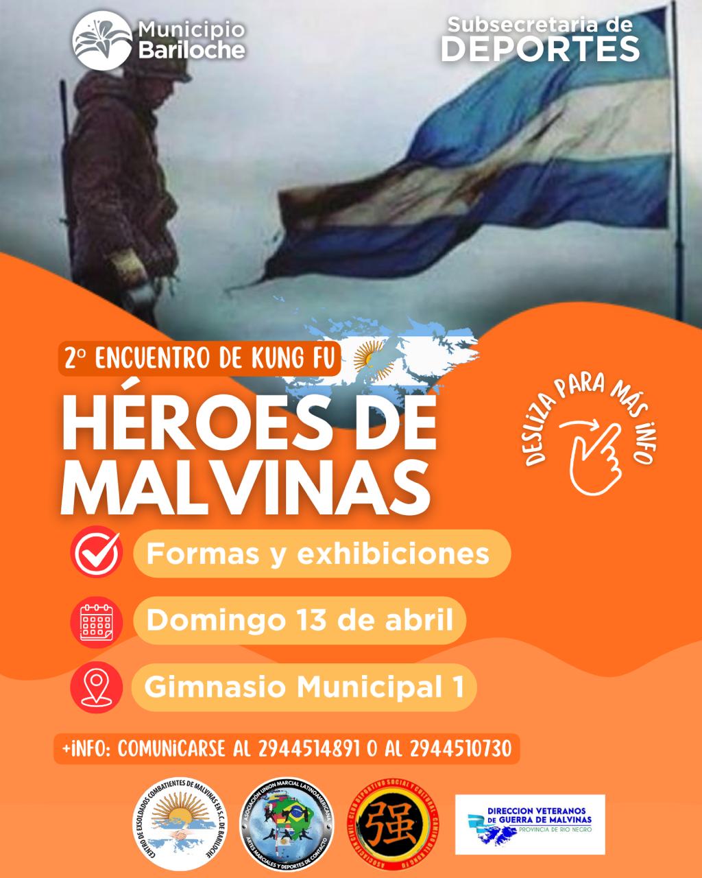 Llega el Segundo Encuentro de Kung Fu “Héroes de Malvinas”