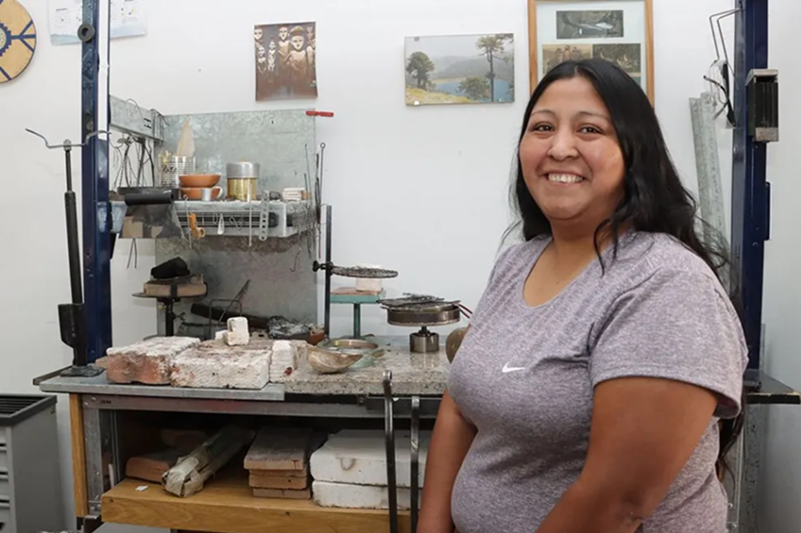 Arte Mapuche en Neuquén: cada clase es una pequeña introducción a nuestra Cosmovisión