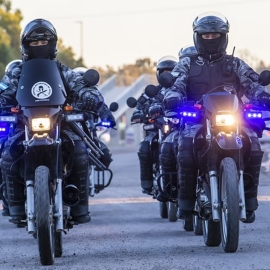 La Brigada Motorizada de Apoyo reforzó operativos de control en Río Negro