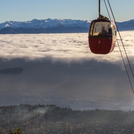 Teleférico Cerro Otto cierra por tareas de mantenimiento programado