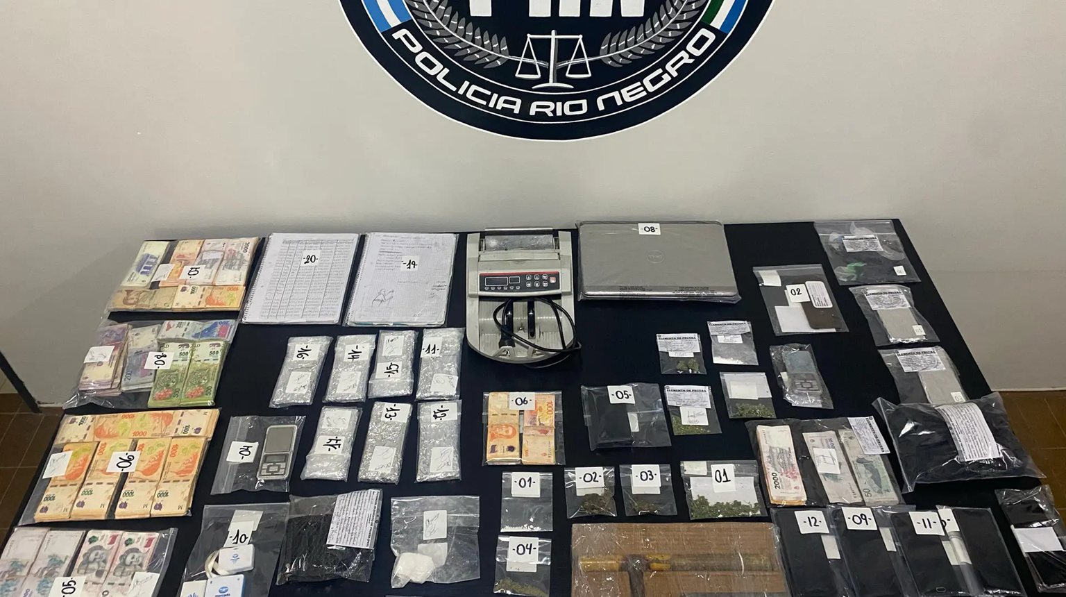 Múltiples allanamientos desarticularon red de narcotráfico en Cipolletti