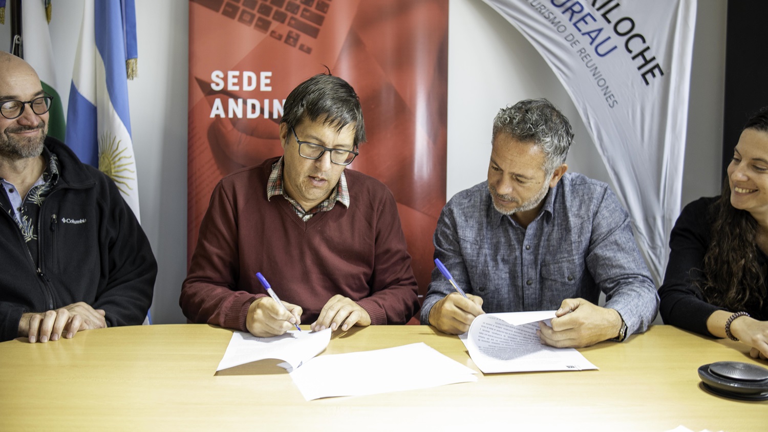 La UNRN y Bariloche Bureau firmaron un convenio de colaboración