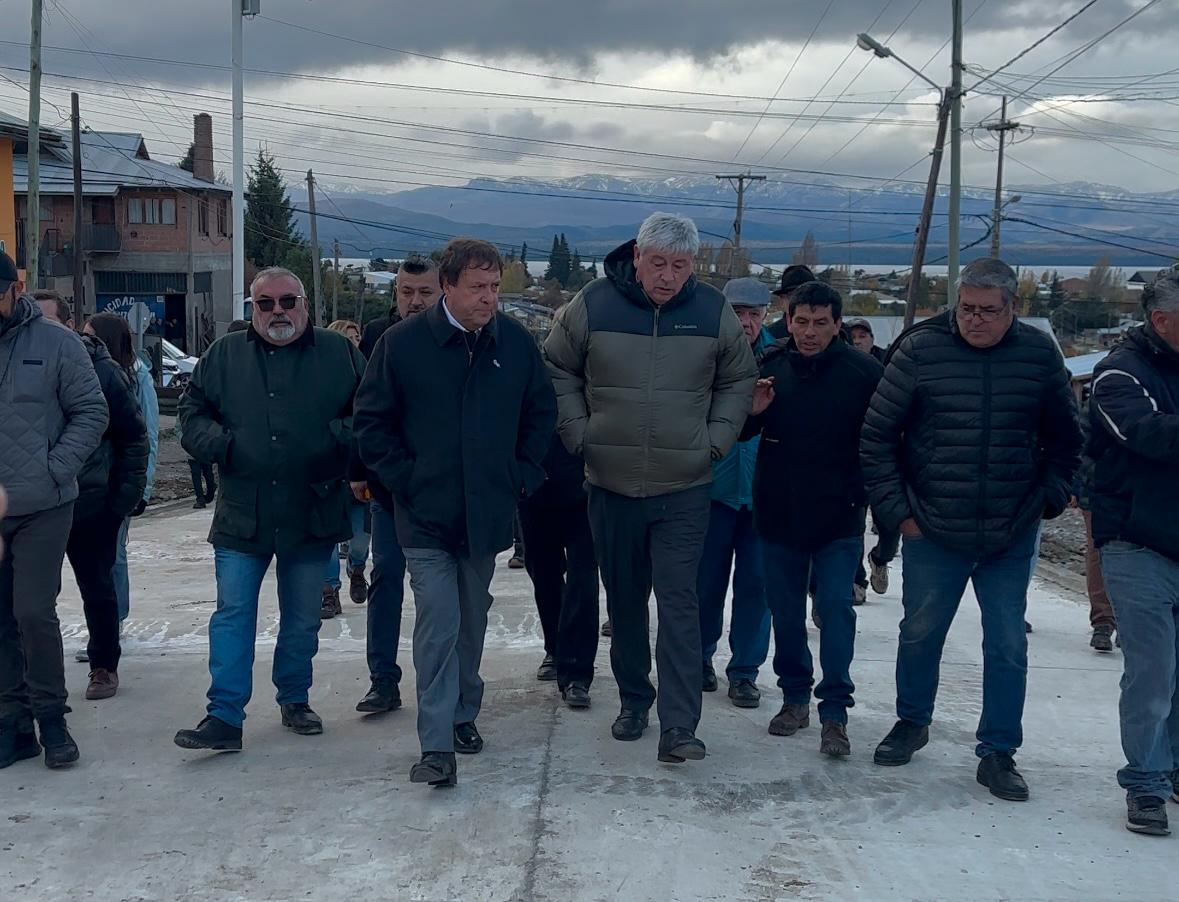 Inauguraron los primeros 200 metros de la nueva calle 9 de Julio