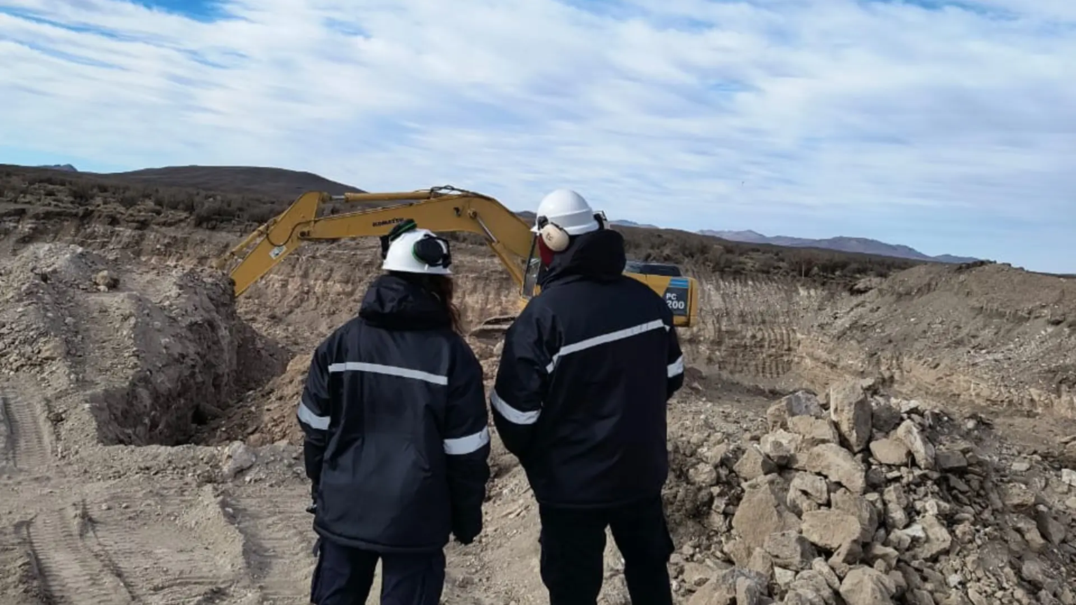 Ambiente RN realizó inspección técnica en el Proyecto minero Calcatreu