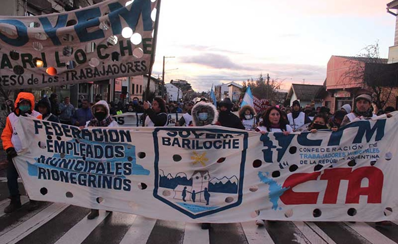 La Justicia rechazó la demanda del Municipio de Bariloche y falló a favor del SOYEM por el pago de sueldos